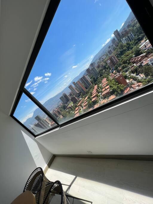 Apartamento De Lujo Con La Mejor Vista De Medellin Lägenhet Exteriör bild