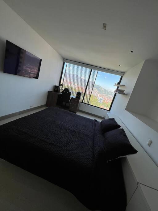 Apartamento De Lujo Con La Mejor Vista De Medellin Lägenhet Exteriör bild