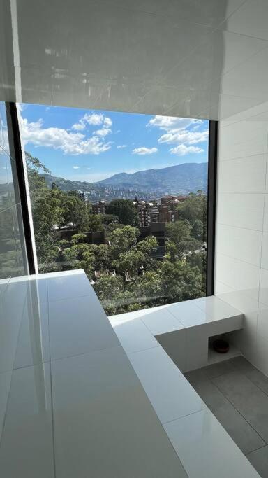 Apartamento De Lujo Con La Mejor Vista De Medellin Lägenhet Exteriör bild