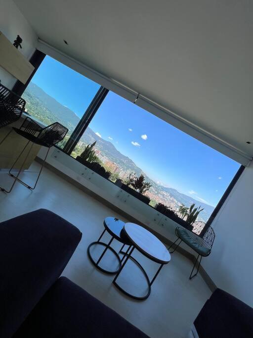 Apartamento De Lujo Con La Mejor Vista De Medellin Lägenhet Exteriör bild